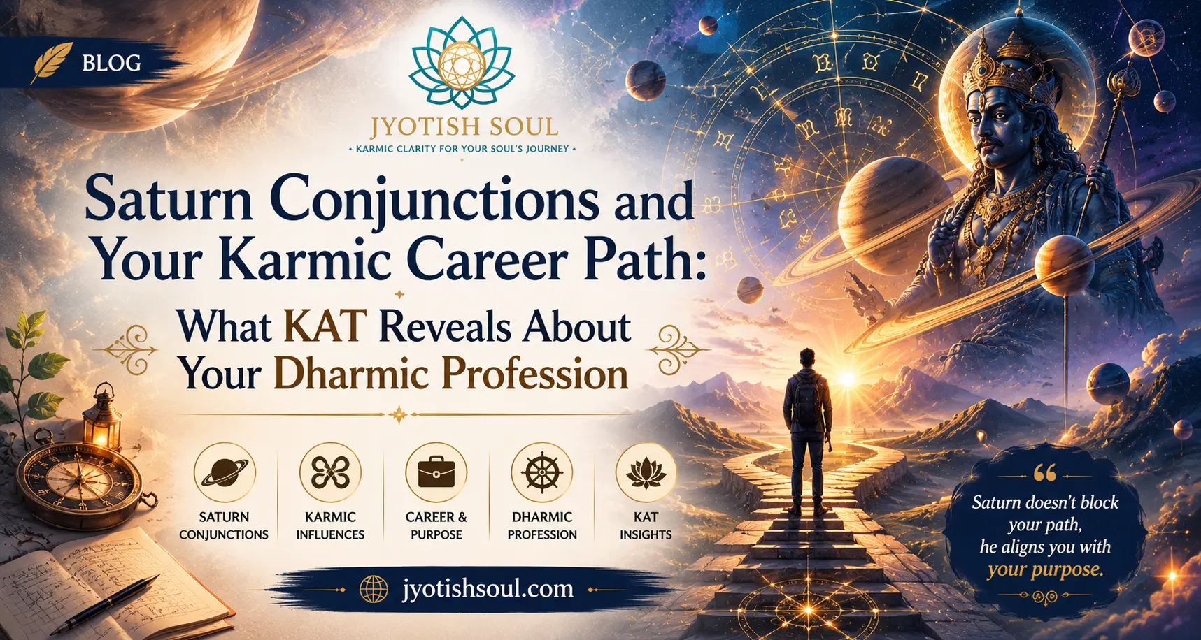 Saturn Conjunctions and Your Karmic Career Path: What KAT Reveals About Your Dharmic Profession