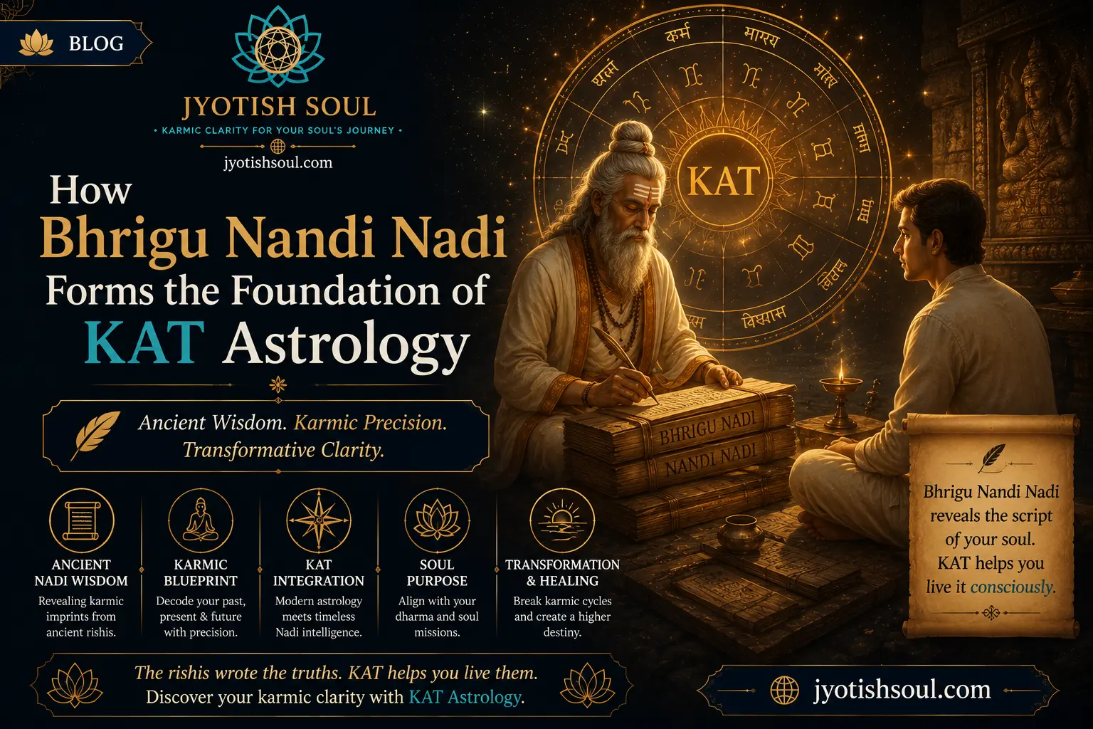 How Bhrigu Nandi Nadi Forms the Foundation of KAT Astrology